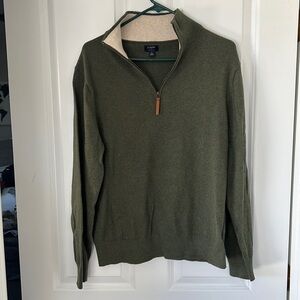 JCREW Quarter Zip Sweater